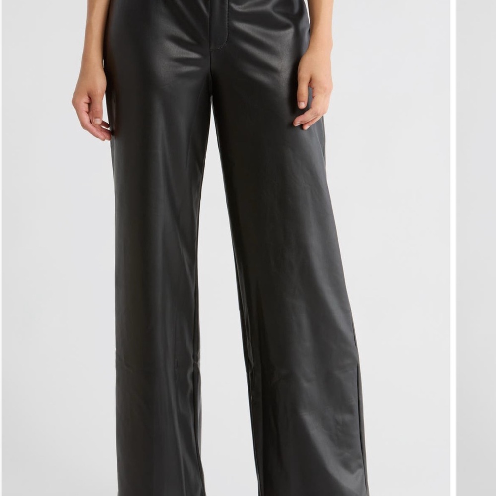 NWT Sanctuary Black‎ Wide-Leg Pants